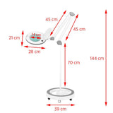 Elegante 6014 60 LED 5d LED magnifier lamp with a tripod - BVShop