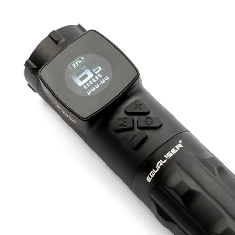 Equaliser Hybrid Fox wireless tattoo machine with ergonomic design and advanced controls for precise tattooing.