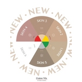 Etalon Mix camouflage skin pigment set with six 10ml bottles of skin-tone pigments for tattooing and cosmetic procedures.