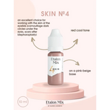 Etalon Mix camouflage skin pigment set with six 10ml bottles of skin-tone pigments for cosmetic tattooing and permanent makeup.