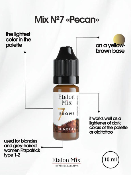 Etalon Mix Mineral Line Eyebrow Set 5x10ml - BVShop