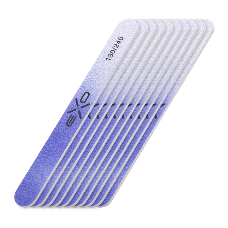EXO STRAIGHT FILE 180/240 10 PCS COLOR - BVShop