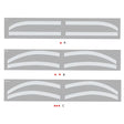 Eyebrow Template Stickers 6pcs - BVShop