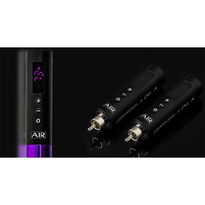 EZ Lola Air Wireless Tattoo And PMU Pen Black Power - Pink Gradient - BVShop