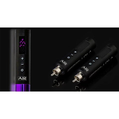 EZ Lola Air Wireless Tattoo And PMU Pen Black Power - Pink Gradient - BVShop