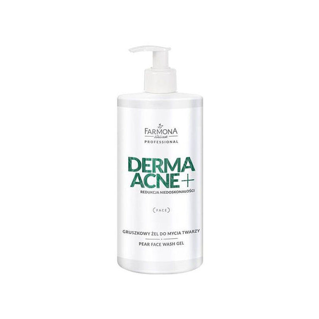 Farmona dermaacne + pear face wash gel 500ml - BVShop