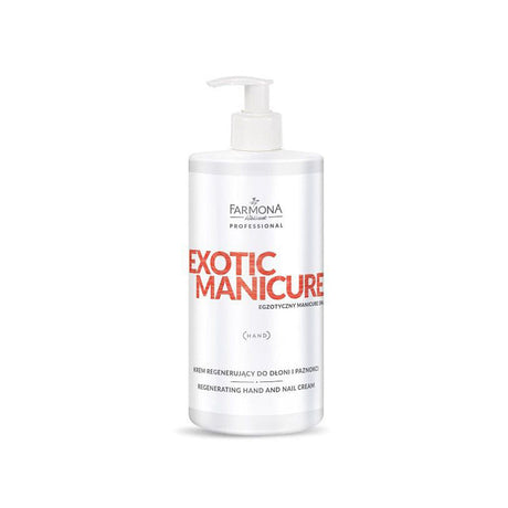 Farmona exotic manicure regenerating cream for hands and nails 500ml - BVShop