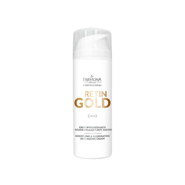 Farmona retin gold smoothing and brightening anti-aging cream 150ml - BVShop