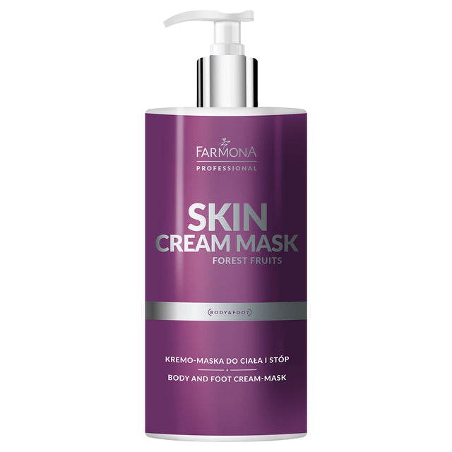 FARMONA SKIN CREAM MASK FOREST FRUITS Cream - body and foot mask 500 ml - BVShop