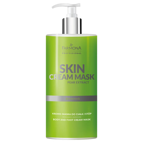 FARMONA SKIN CREAM MASK PEAR EXTRACT Cream - body and foot mask 500 ml - BVShop