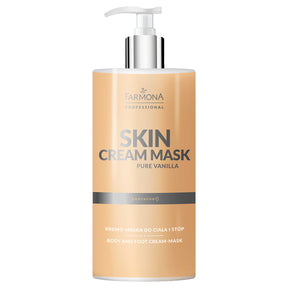 FARMONA SKIN CREAM MASK PURE VANILLA Cream - body and foot mask 500 ml - BVShop
