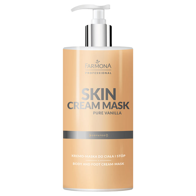 FARMONA SKIN CREAM MASK PURE VANILLA Cream - body and foot mask 500 ml - BVShop