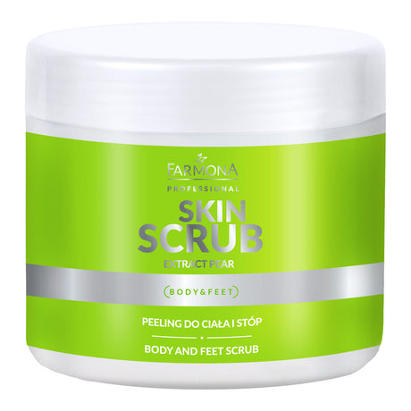 FARMONA SKIN SCRUB EXTRACT PEAR Body and feet scrub 500 g - BVShop