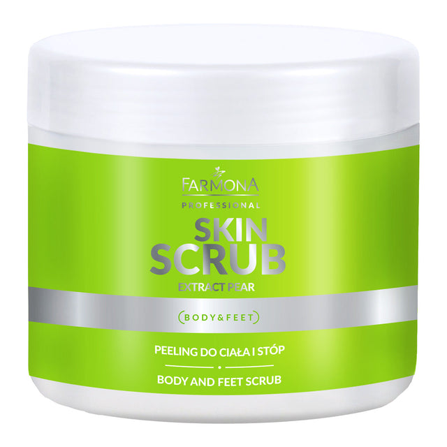 FARMONA SKIN SCRUB EXTRACT PEAR Body and feet scrub 500 g - BVShop