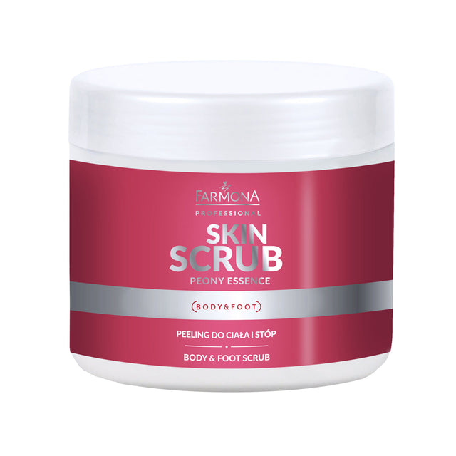 Farmona Skin scrub peony essence peony body and foot scrub 500 g - BVShop