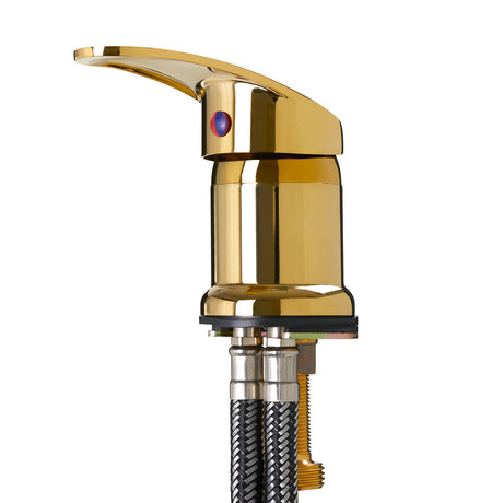 Faucet for a hairdressing wash unit, gold - BVShop