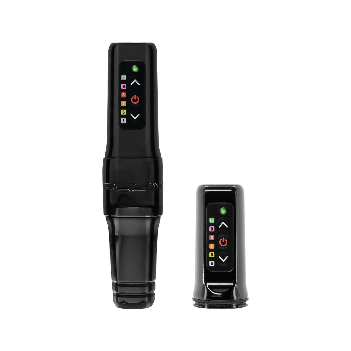 Microbeau Flux Mini Black with PowerBolt Mini Tattoo & PMU Machine - BVShop
