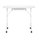 Folding desk 4031 white + bag - BVShop