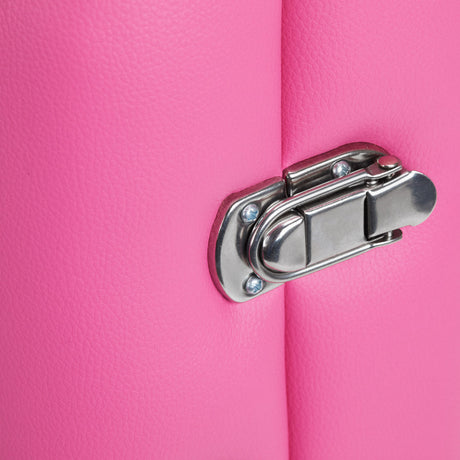Folding massage table wooden Activ Fizjo comfort 2 segment pink - BVShop