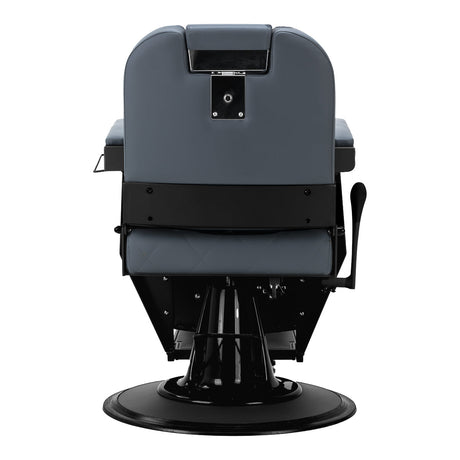 Gabbiano barber chair Bruno with black frame Graphite - BVShop