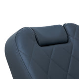 Gabbiano barber chair Bruno with black frame Graphite - BVShop