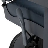 Gabbiano barber chair Bruno with graphite frame Graphite - BVShop