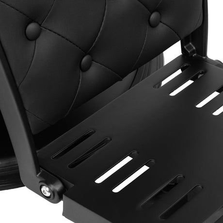 Gabbiano barber chair Francesco Black black - BVShop