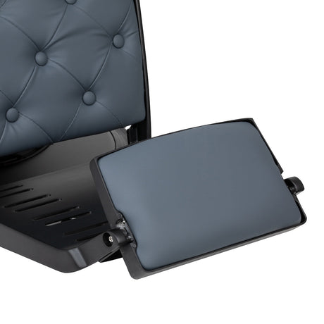 Gabbiano barber chair Francesco Black graphite - BVShop