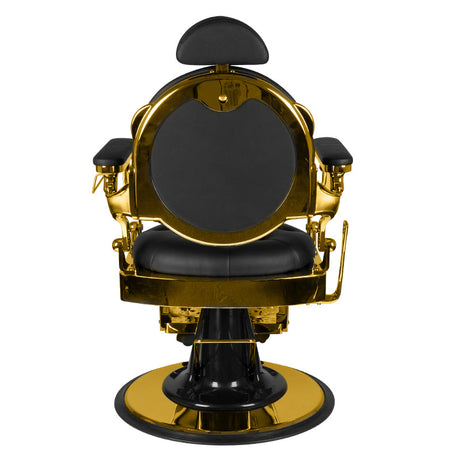 Gabbiano barber chair giulio gold black - BVShop