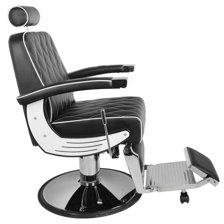 Gabbiano Barber Chair Imperial  Black - BVShop
