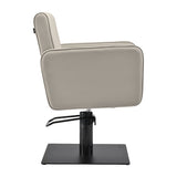 Gabbiano Bilbao hairdressing chair gray-beige - BVShop