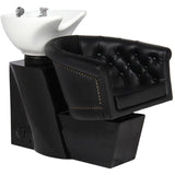 Gabbiano black hairdressing wash unit London - BVShop