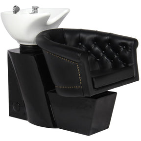 Gabbiano black hairdressing wash unit London - BVShop