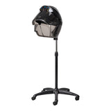 Gabbiano Centurion LVI-203S three-speed ionic standing hair dryer black - BVShop