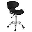 Gabbiano cosmetic stool q-4599 black - BVShop