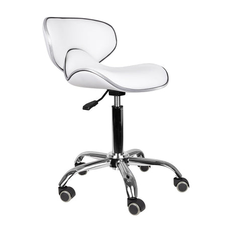 Gabbiano cosmetic stool q-4599 white - BVShop