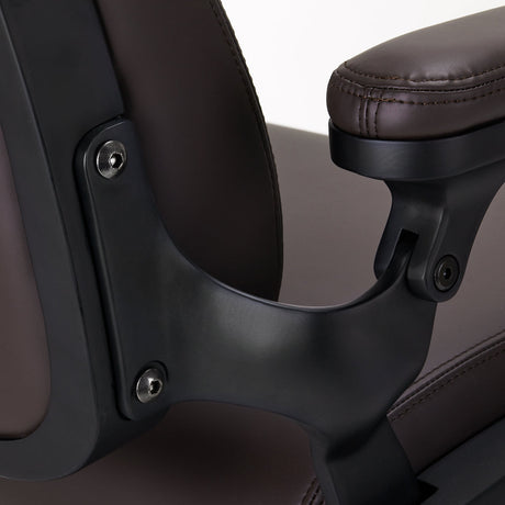 Gabbiano Duke Electric Barber Chair Brown - BVShop