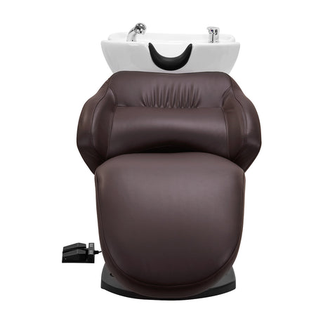Gabbiano electric hairdressing wash unit TRYCHO brown - BVShop