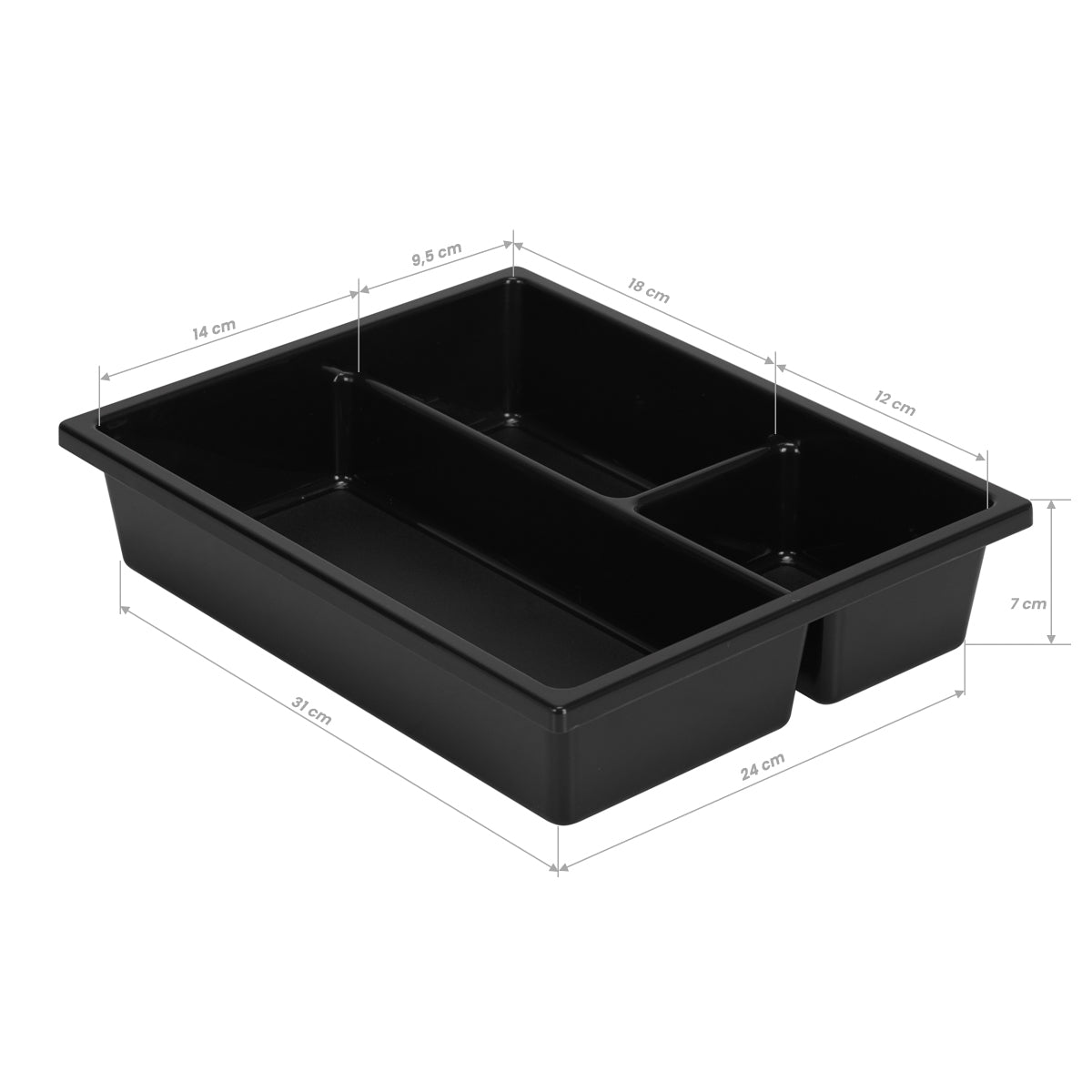 Gabbiano hairdresser's helper 68B black - BVShop