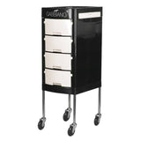 Gabbiano hairdressing assistant ft65-1 black / white - BVShop