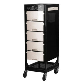 Gabbiano hairdressing assistant ft65 black / white - BVShop