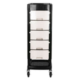 Gabbiano hairdressing assistant ft65 black / white - BVShop