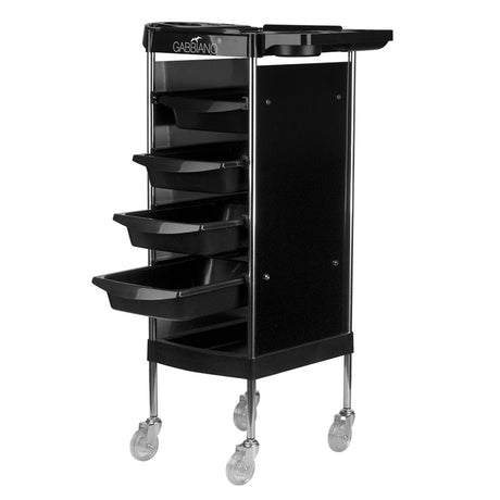 Gabbiano hairdressing assistant fx11-b black - BVShop