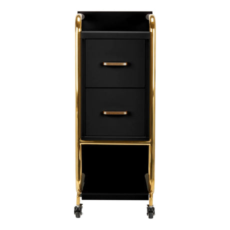 Gabbiano hairdressing assistant Solo gold – black - BVShop