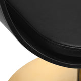 Gabbiano hairdressing chair A364 black - BVShop