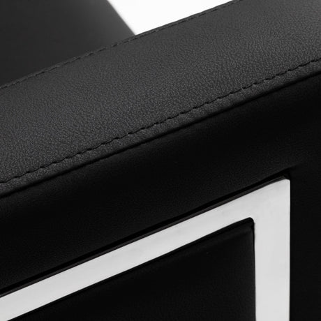 Gabbiano Hairdressing Chair Bergamo Black - BVShop
