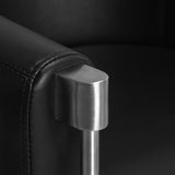 Gabbiano hairdressing chair Burgos black - BVShop