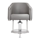 Gabbiano hairdressing chair Burgos grey - BVShop