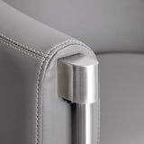 Gabbiano hairdressing chair Burgos grey - BVShop