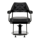 Gabbiano hairdressing chair Granda black - BVShop